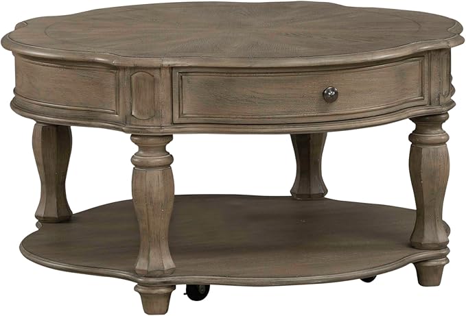Liberty Furniture Magnolia Manor Living Room Round Cocktail Table Traditional - Image 2