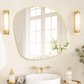 WallBeyond Asymmetrical Mirror, Irregular Wall Mirror, Wall Mirrors Decorative by WallBeyond
