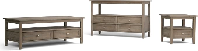 SIMPLIHOME Warm Shaker End Table - Image 13