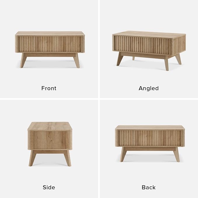 mopio Brooklyn Coffee Table, Lift Top Coffee Tables - Image 11