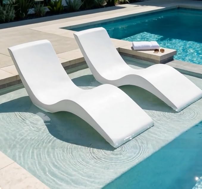 Aqua Outdoors Pool Chaise Lounge Chairs by AquaOutdoors