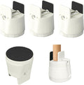 Heavy Duty Bed Risers, Furniture Height Extenders Lifts 2.36"-3.15" Storage by ZEMINIOR