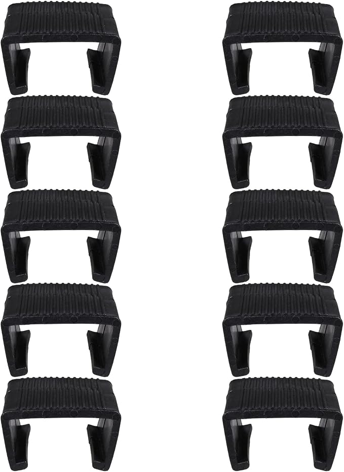 SUQ I OME Pack of 10 Outdoor Patio Garden Wicker Rattan Furniture Aligment Sofa - Image 7