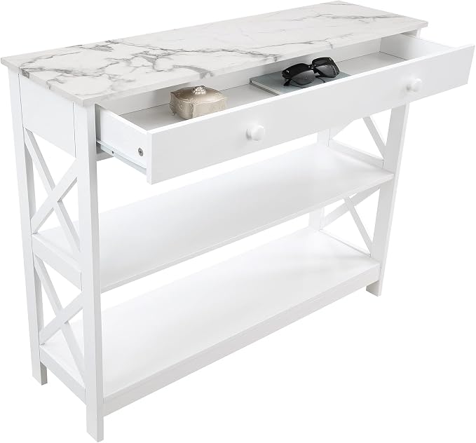 Convenience Concepts Oxford 1 Drawer Console Table - Image 5