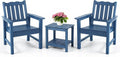 Stoog 3-Piece All-Weather Garden Chairs Set of 2 by Stoog