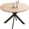 Zerifevni 46.4" Round Dining Table Set, Mid Century Modern Round Dining Table by ChooseComfortableFurniture