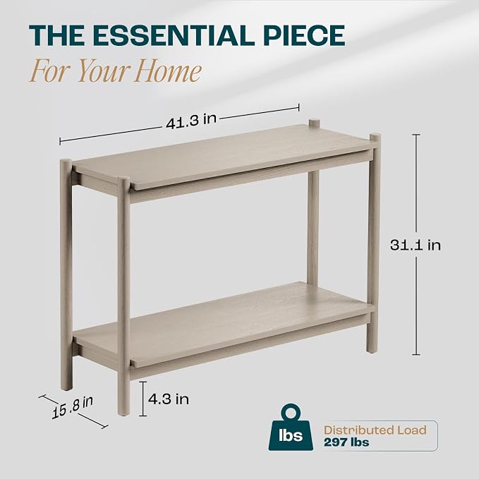 Bme Lyra Console Table, Pure Solid Wood - Image 2