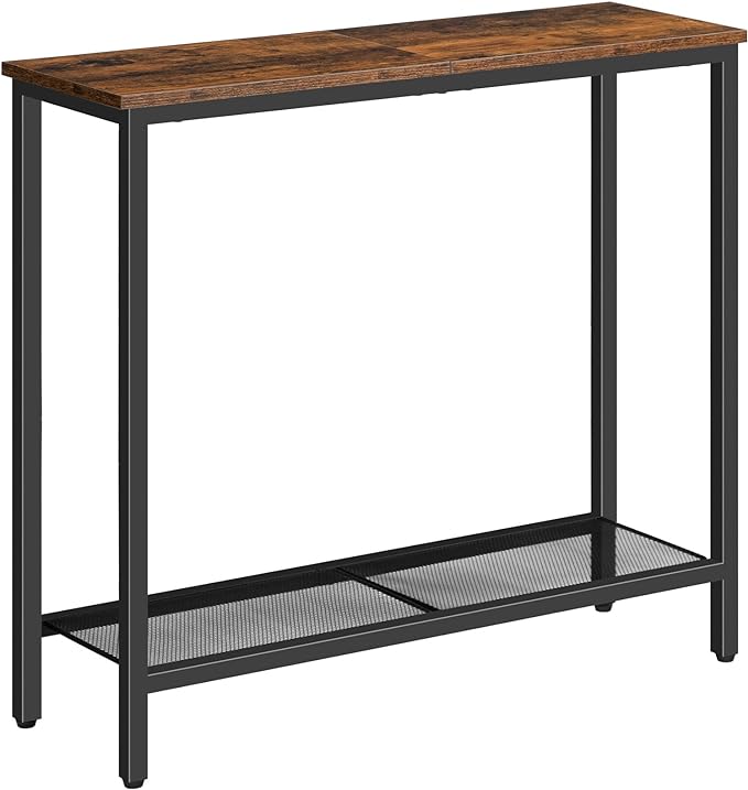 HOOBRO 29.5" Narrow Console Table, Small Entryway Table by HOOBRO