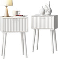 LAATOOREE Nightstands Set of 2, Small Side Table, Bedside Table by LAATOOREE