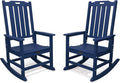 THOEOE Oversized Rocking Chair Set of 2, Outdoor Rocking Chair by THOEOE