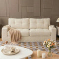 69" Corduroy Loveseat Sofa in a Box, High-Density Foam Couch, No Assembly by Unknown