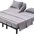 Kingnex 32-34 Split Top King Sheets Sets by Kingnex