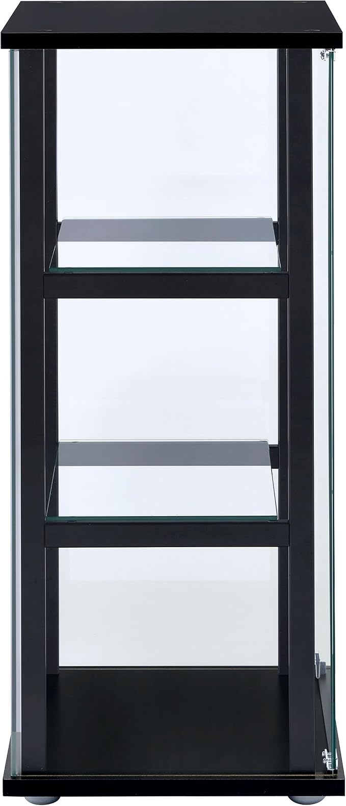 Coaster Home Furnishings Cyclamen 34-inch 3-Tier Clear Tempered Glass Curio - Image 8