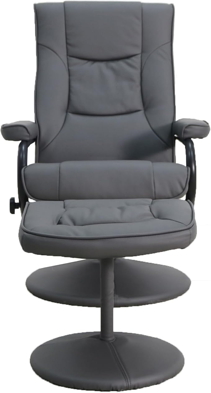 Flash Furniture Rachel Contemporary Multi-Position Recliner and Ottoman - Image 5