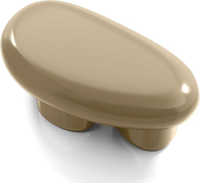 24/7 Shop at Home Kavren Modern 37-inch Oval Glossy Low Profile Coffee Table - Image 12