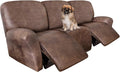 ANARACHON Recliner Couch Cover Leather Look Recliner Sofa Covers by ANARACHON
