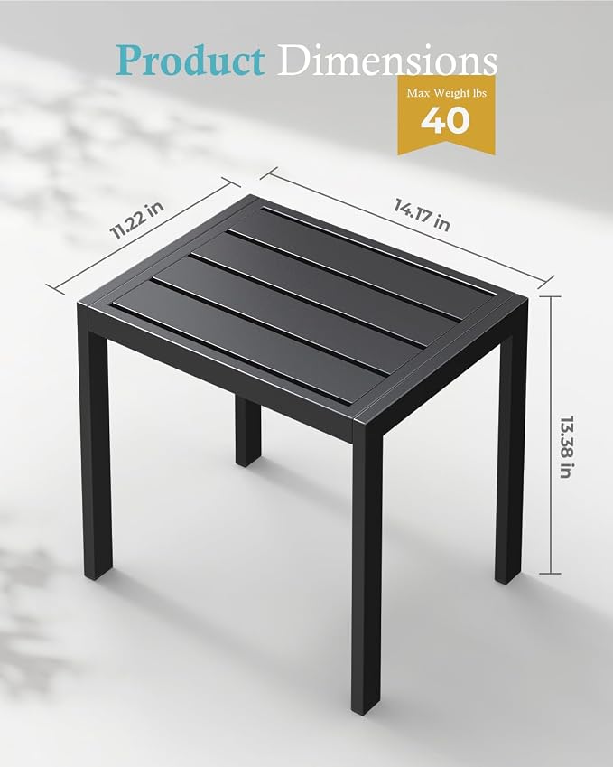 Ciokea Aluminum Foldable Lounge Chairs Set of 4 - Image 3