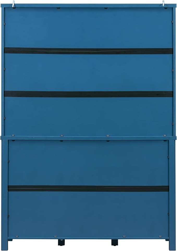 74.8''H High Freestanding Kitchen Pantry, Wooden Kitchen Organizers Cupboard - Image 9