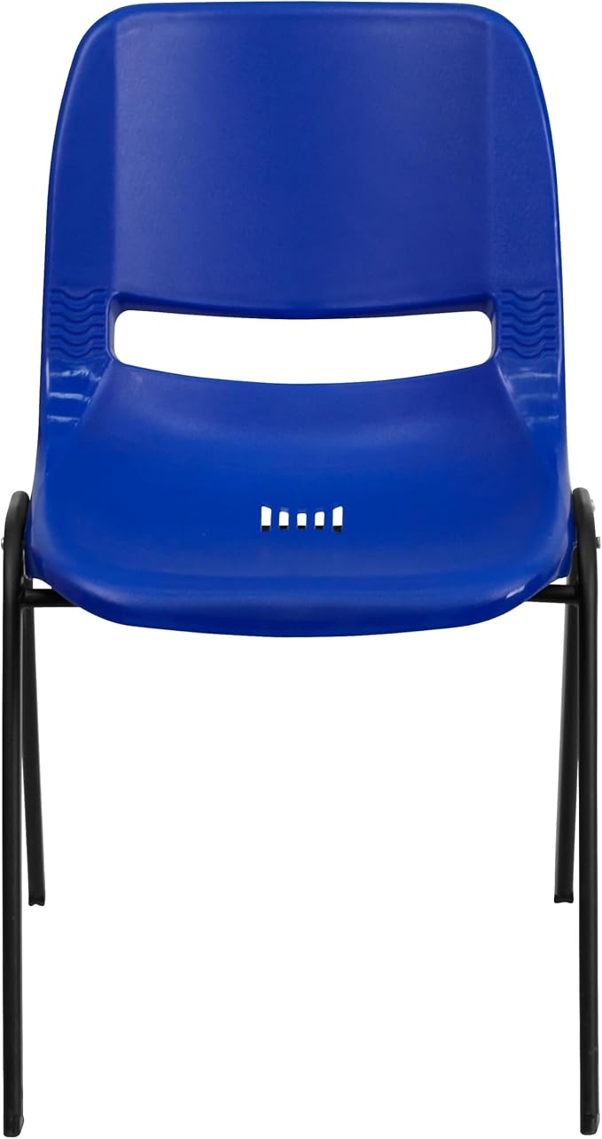 Flash Furniture HERCULES Series 440 lb. Capacity Kid's Navy Ergonomic Shell by FlashFurniture