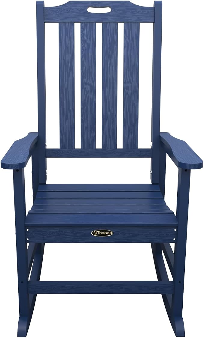THOEOE Oversized Rocking Chair Set of 2, Outdoor Rocking Chair - Image 8