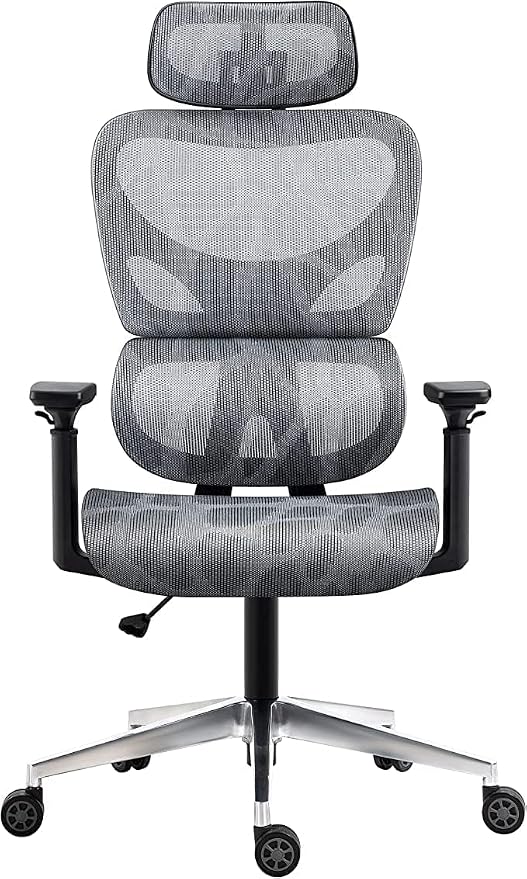 Nouhaus Ergo3D Ergonomic Office Chair Lumbar Support Mesh Office Chair - Image 5