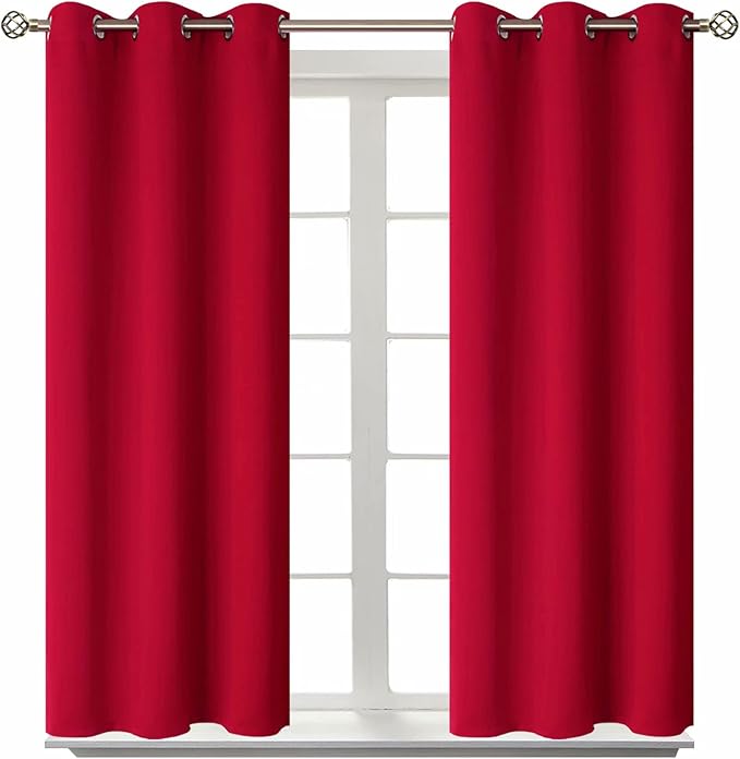 BGment Room Darkening Curtains 54 Inches Long by BGment