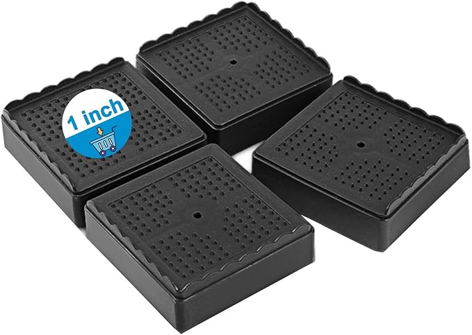 Bed Risers 1 inch, 2 inch, 3 inch, 4 inch Heavy Duty, Adjustable Furniture Riser - Image 7
