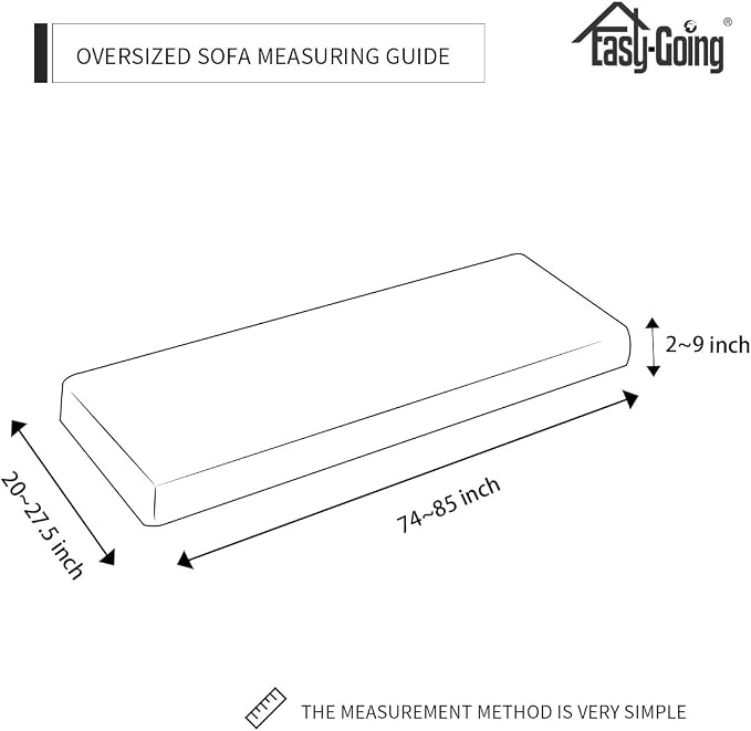 Easy-Going Stretch Cushion CoverSofa Cushion Furniture Protector Sofa Seat Sofa - Image 6