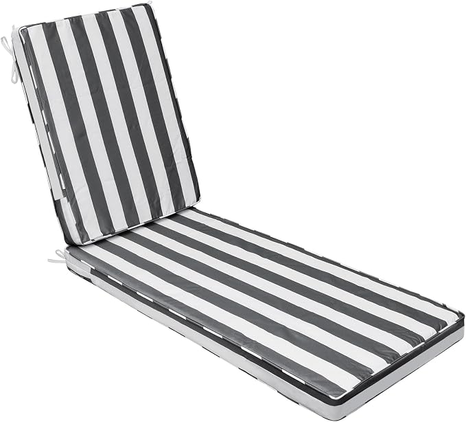 AAAAAcessories Outdoor Chaise Lounge Cushions, Waterproof Patio Furniture by AAAAAcessories