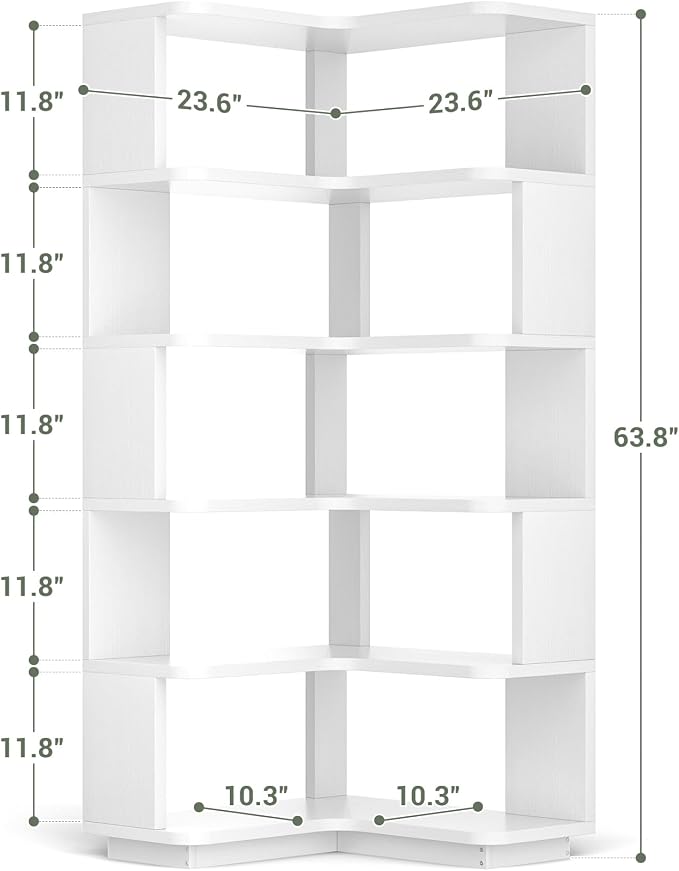 Armocity Corner Book Shelf - Image 3