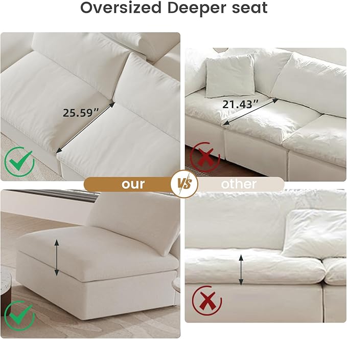 Cloud Modular Sectional Sofa - Image 8