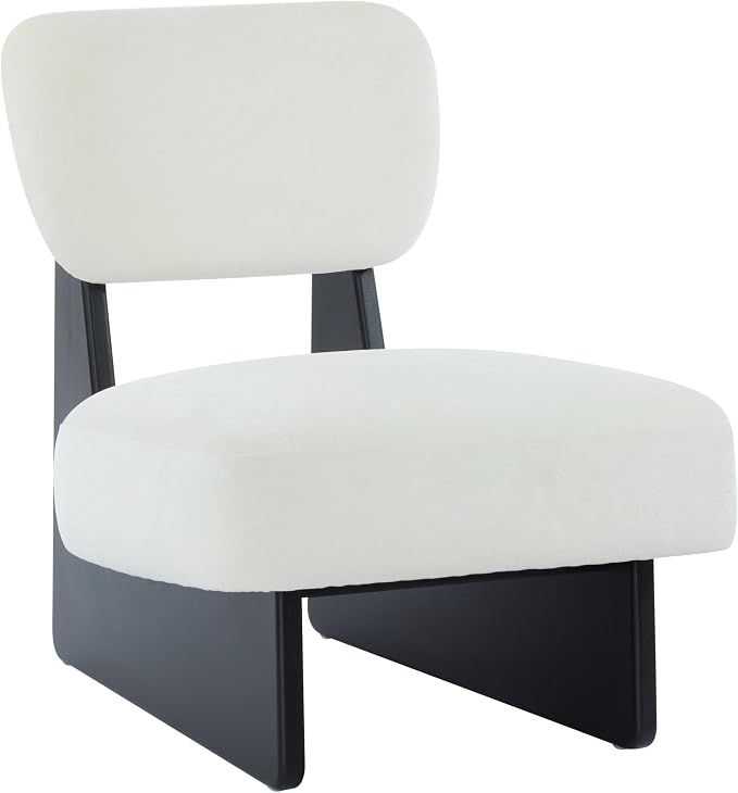 GDFStudio Upholstered Armless Accent Chairs Set of 2 Modern Side Chair - Image 7