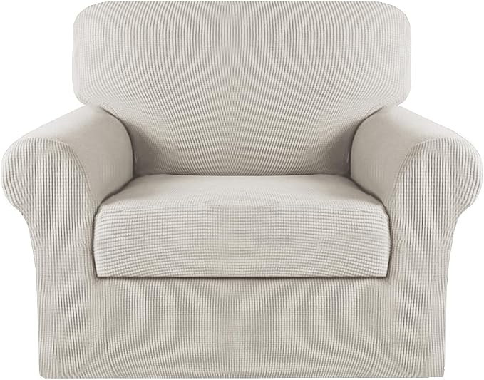 Turquoize 2 Piece Chair Covers Armchair Slipcovers by Turquoize