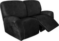ANARACHON Loveseat Recliner Cover Leather Look Recliner Loveseat Covers by ANARACHON