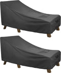ULTCOVER Waterproof Patio Lounge Chair Cover Heavy Duty Outdoor Chaise Lounge by ULTCOVER