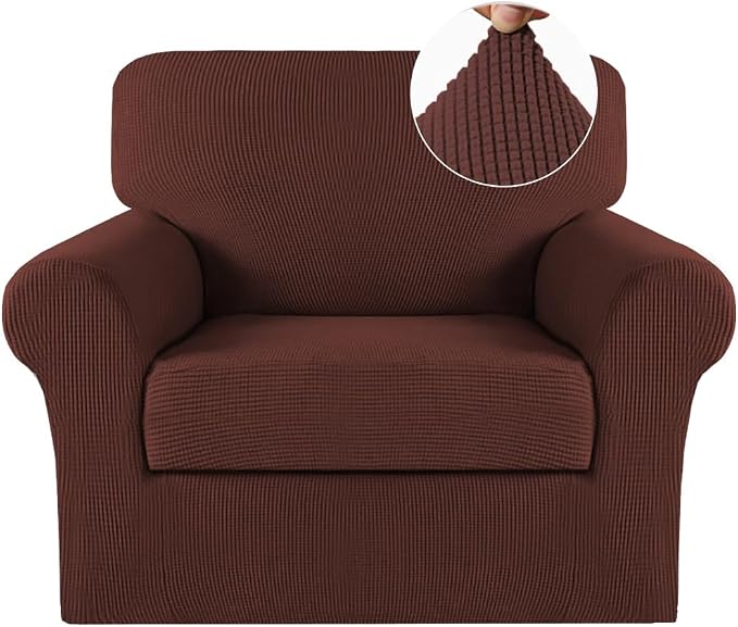 Turquoize 2 Piece Chair Covers Armchair Covers by Turquoize