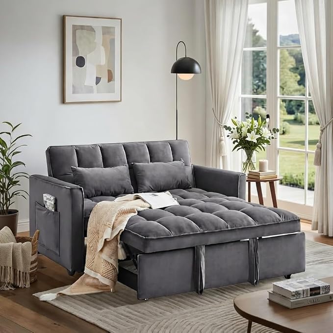 Pull Out Couch, Loveseat Sleeper Sofa Bed by Outdoorchairs