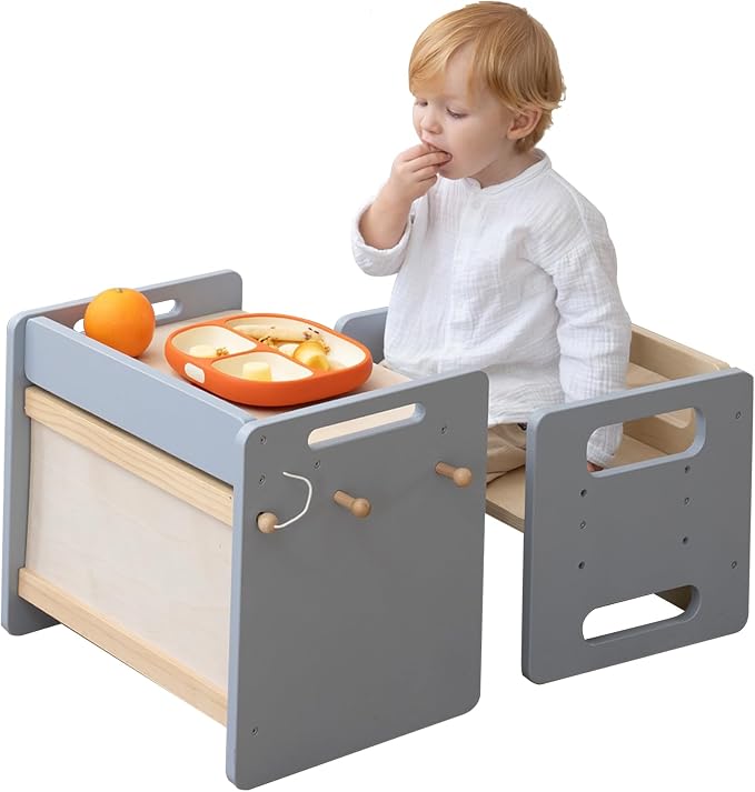 bpmfkid Montessori Weaning Table and Chair Set by BPMFKID