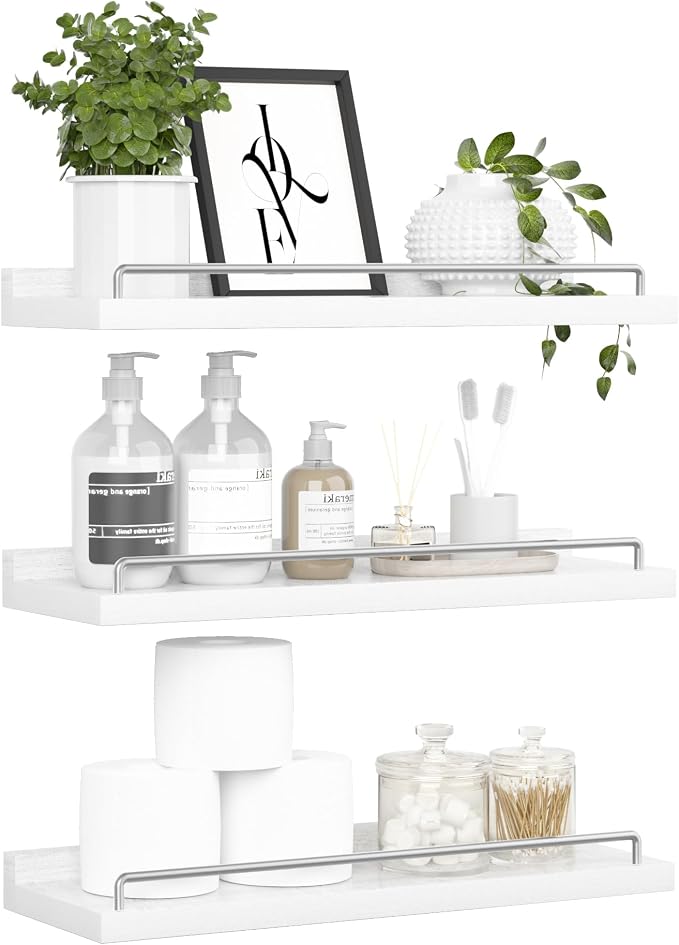 RYOFOBETTO Floating Shelves for Wall Decor, Living Room, Picture Frames by RYOFOBETTO