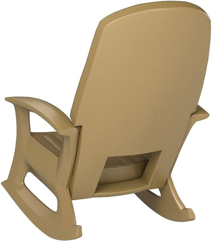 Semco Rockaway Heavy-Duty Outdoor Rocking Chair w/Low Maintenance All-Weather - Image 8