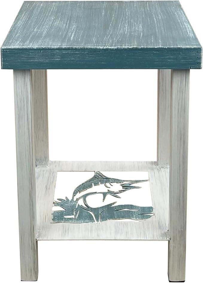 Furniture Barn USA Cottage and Slate Square End Table by FurnitureBarnUSA