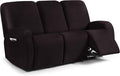 ANARACHON Leather Look Recliner Couch Cover, 8-Pieces Stretch Recliner Sofa by ANARACHON