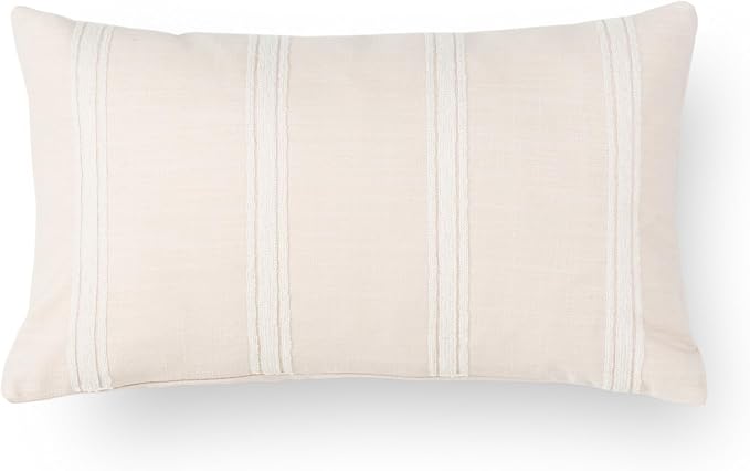 Crumbs Home Modern Farmhouse Fall Linen Indoor Outdoor Lumbar Pillow Cover Only - Image 6