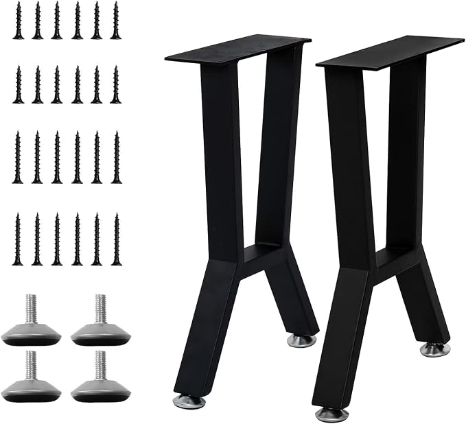 Metal Table Legs 16 Inch Heavy Duty Bench Legs DIY Metal Coffee Table Legs by ITeeLas