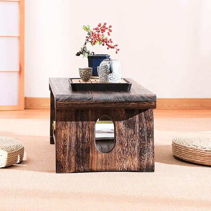 Vintage Japanese Foldable Low Table - Image 5