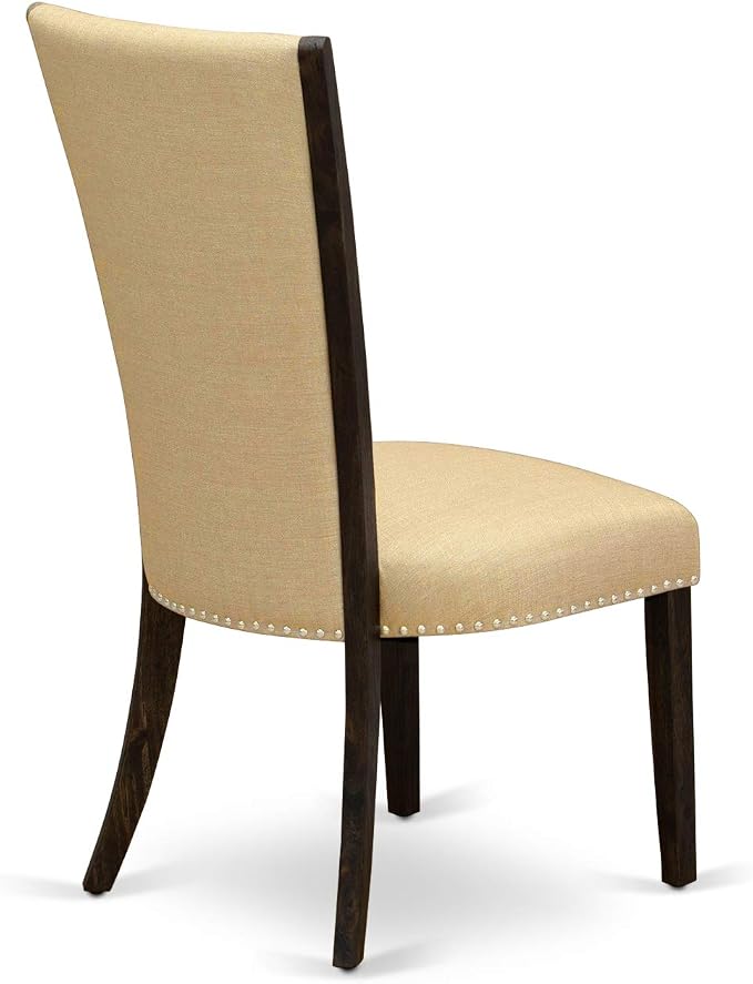 East West Furniture VEP7T03 Verona Parson Dining Chairs - Image 6