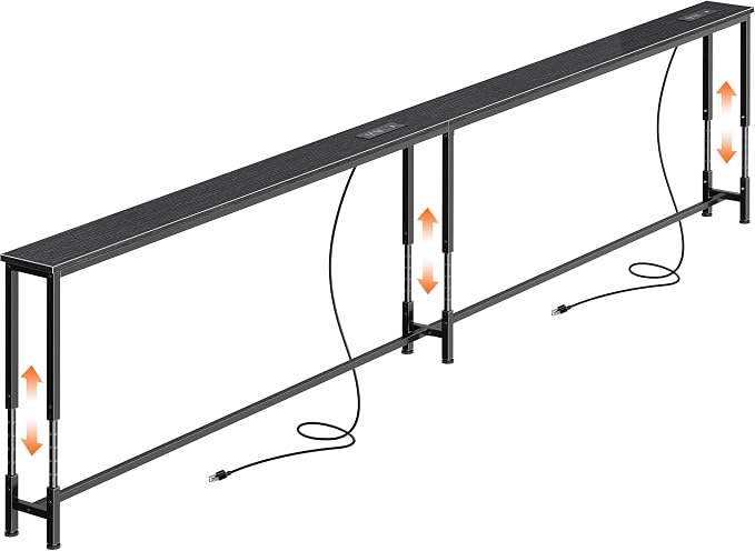 Huuger 110.2 Inch Sofa Table by Huuger
