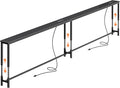 Huuger 110.2 Inch Sofa Table by Huuger