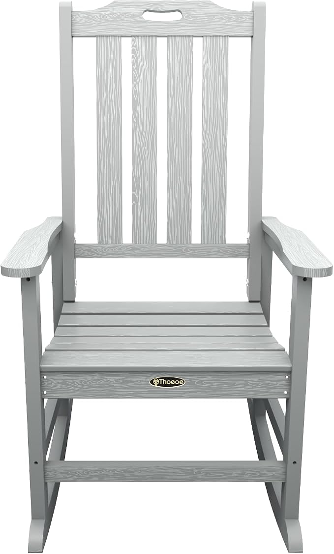THOEOE Oversized Rocking Chair, Outdoor Rocking Chair - Image 8