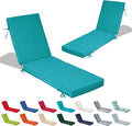 80x26x4in Lounge Cushions for Outdoor Furniture, Outdoor Lounge Chair Cushions by Odsiikly